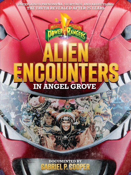 Cover image for Alien Encounters in Angel Grove